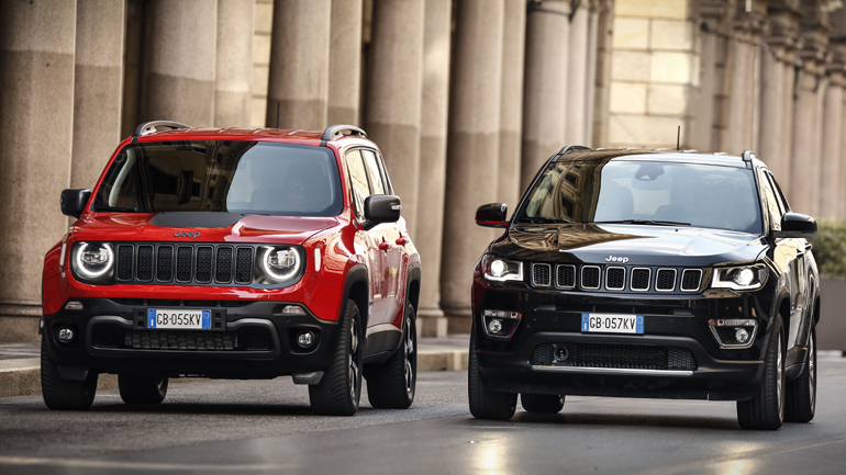 Τον Σεπτέμβριο έρχονται στην Ελλάδα τα Jeep Renegade 4xe και Compass 4xe